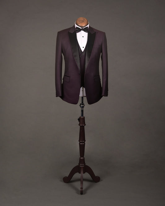 Dark Purple Tuxedo