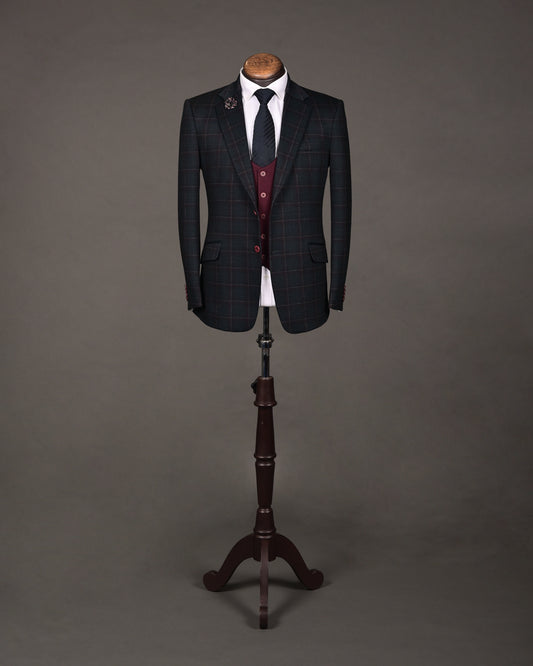 Forest Green Suit (Checkered Classics)